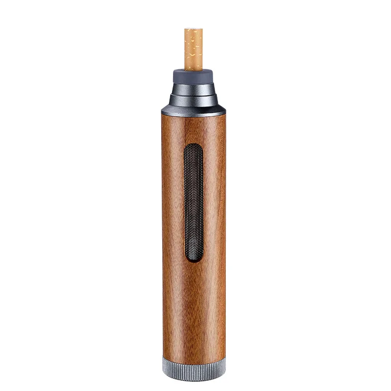 Anti-splash Potable Creative Handheld Personal Custom Logo Dust Free  Cigarette Cigar Car Windproof Ashtray Tube Holder