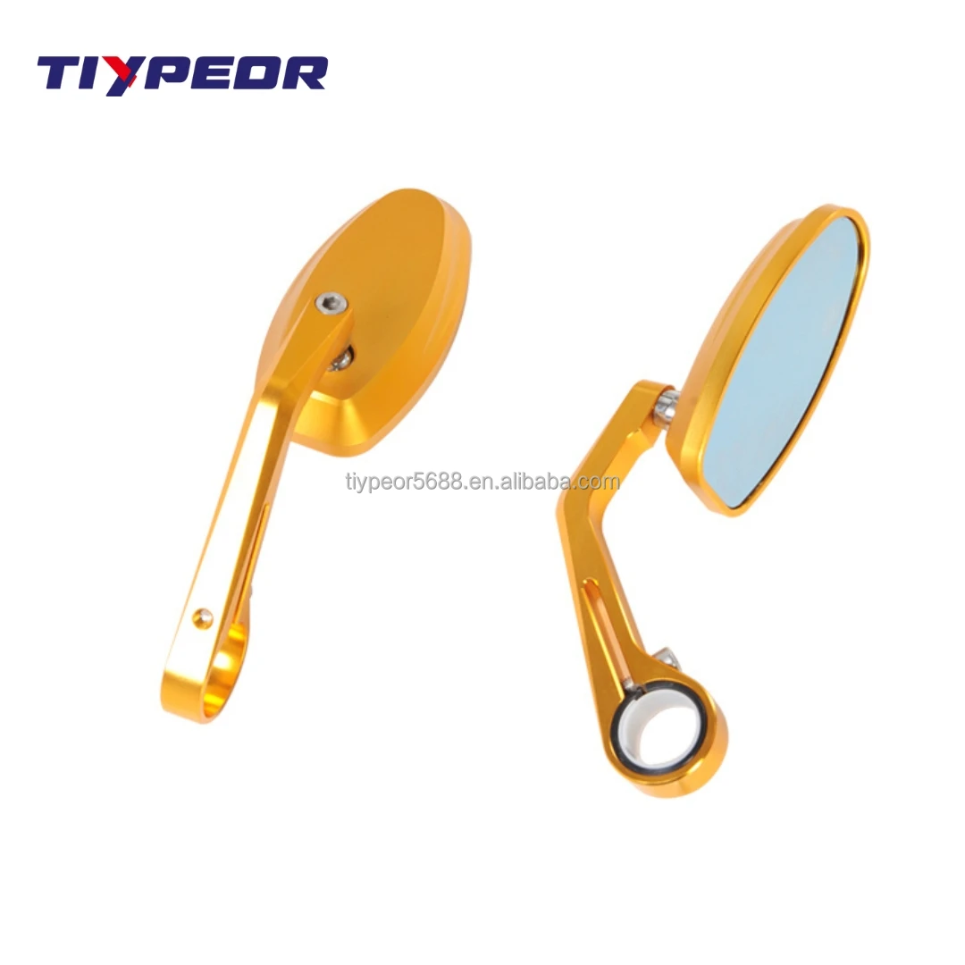 product tiypeor cnc aluminum mirror universal modify motorcycle handlebar motorbike bar end side rearview mirror-6