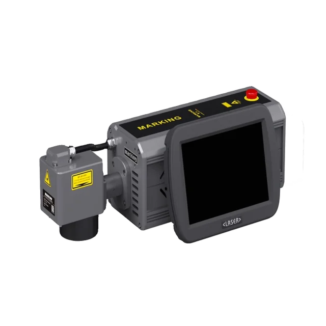 Factory Assembly Line 3W 5W Flying Ultraviolet Automatic Electric Fiber Laser Marking Machine for Food Cartons Paper Easy 6
