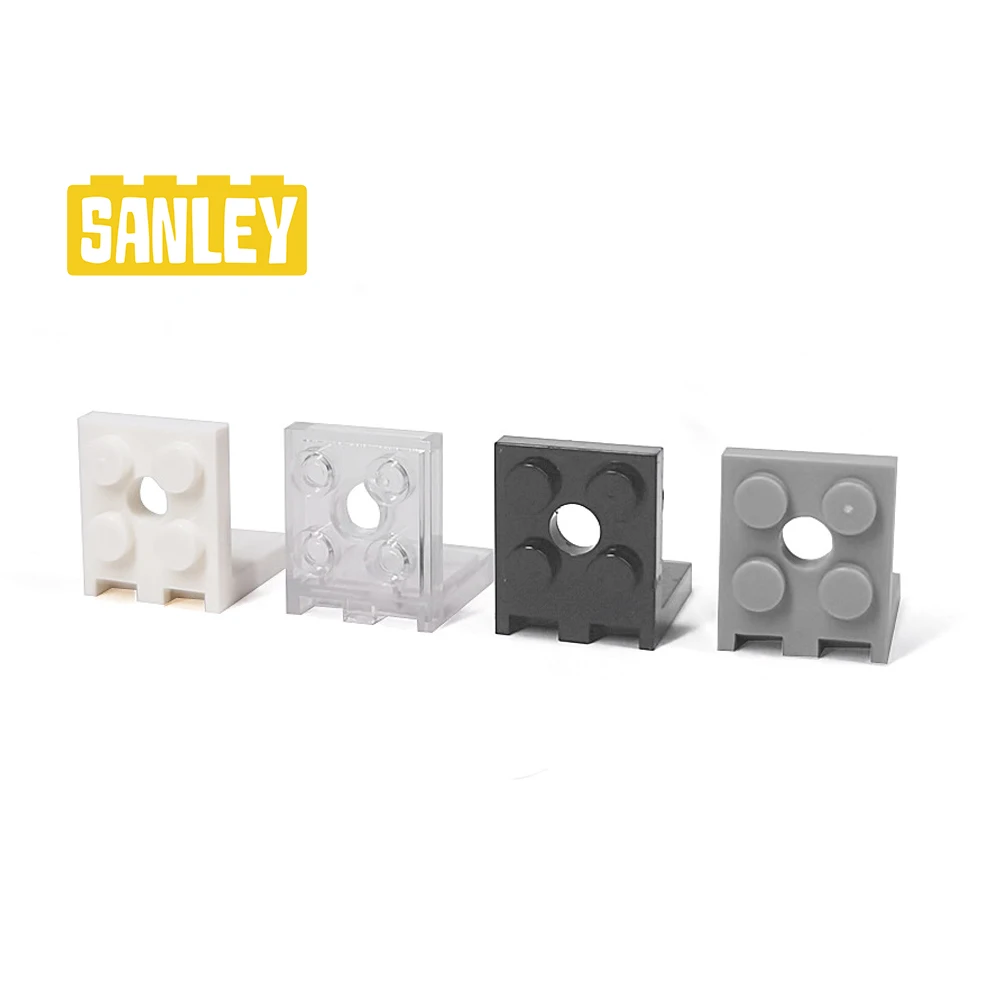 Wholesale Plastic Diy Action Figure Stand Moc Building Block 3956 2x2 Bracket Mini Figure