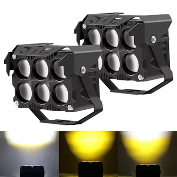 ZONGYUE led spotlights for car 120w 6 lens led spotlight 120W led motorcycle spotlight