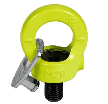 Made in China Safety Hoist Rings M24 Alloy Steel Anchor Eyebolt Swivel Key Features Quality Durability Convenience
