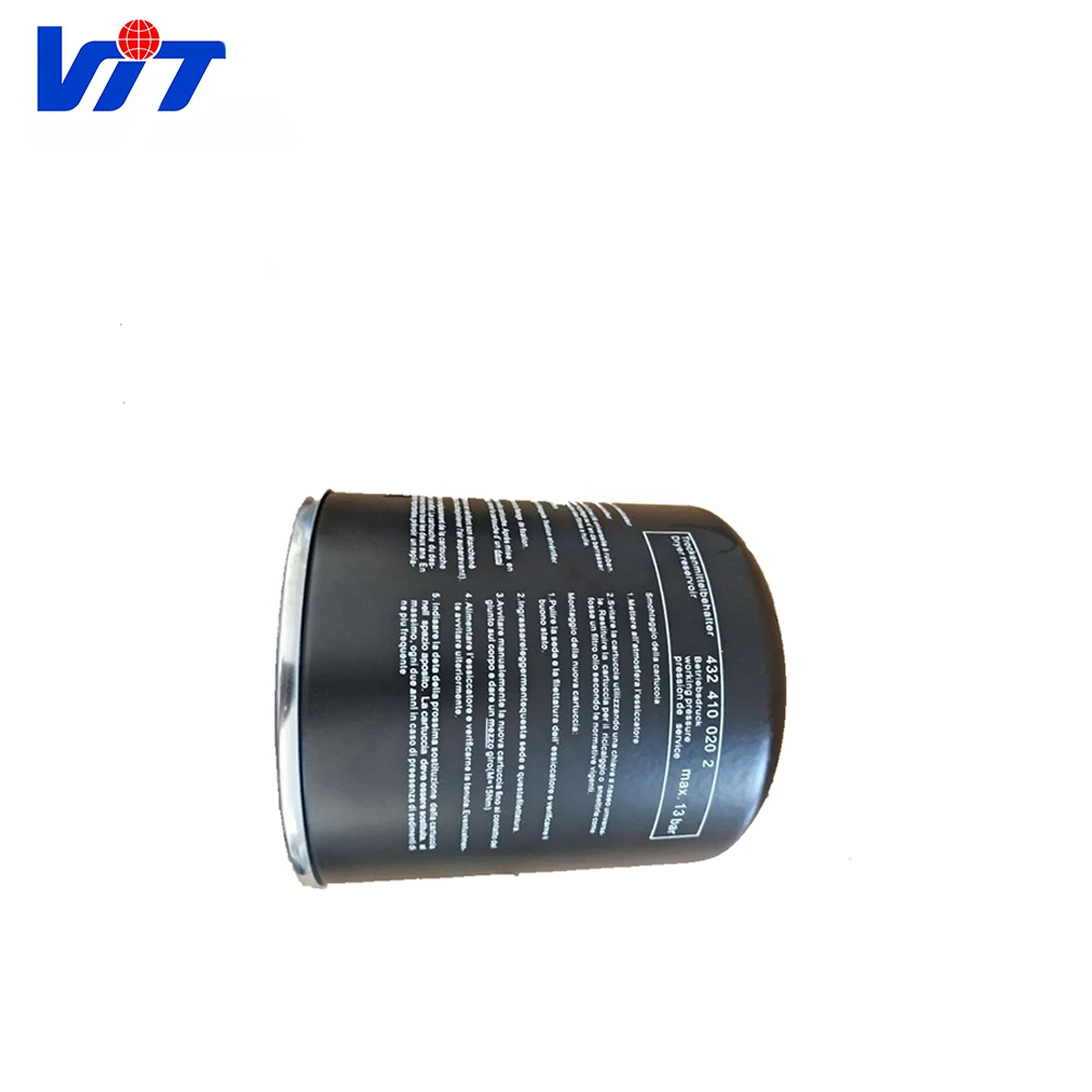 VIT Truck Spare Parts Air Dryer Cartridge 4324102227 4324100202