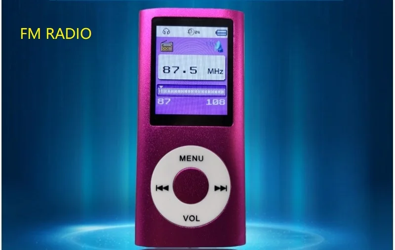 MX-890 Classic Mp4 Player with 1.8-inch High-definition Screen Video Mp3 Player E-book Student Walkman FM RADIO Sound Recording