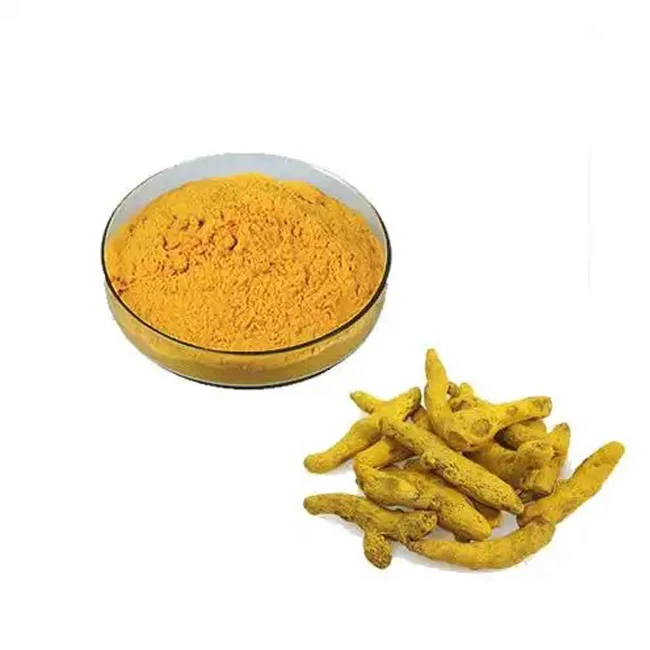 Natural High Purity Food Grade 1/2.5/5/10/25% Curcumin Powder Water Dispersible Safe Coloring Agent for Food