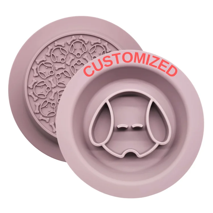 Нескользящая силиконовая миска для