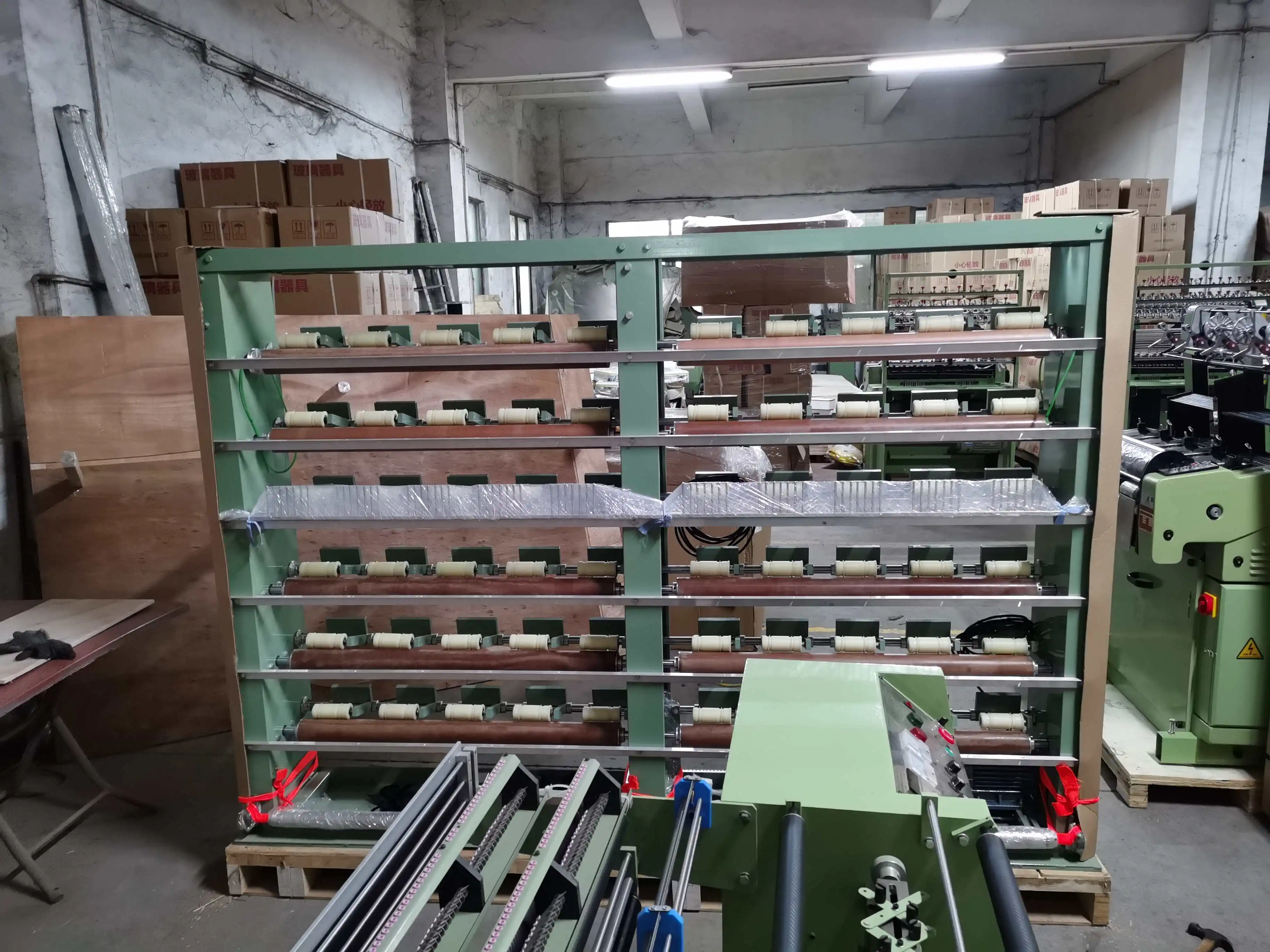 Yitai Latex Warping Machine for Elastic Yarns Cotton Sample Warping Machine