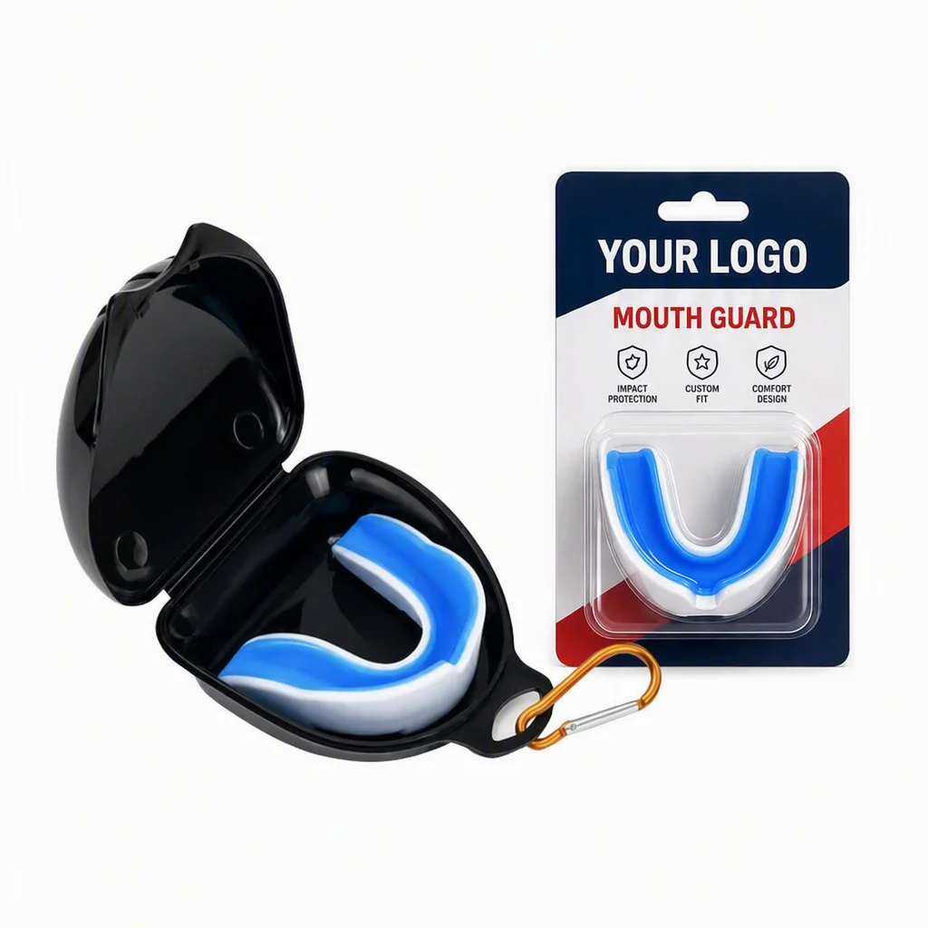 Wholesale Custom Logo Color Silicone Mouthguard Teeth Protector Mouth Guard for Boxing Sports Football Hockey Gum Shield