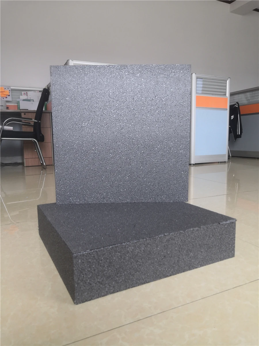 GEPS Foam Board Modified EPS Foam Expanded Polystyrene Foam With Graphite