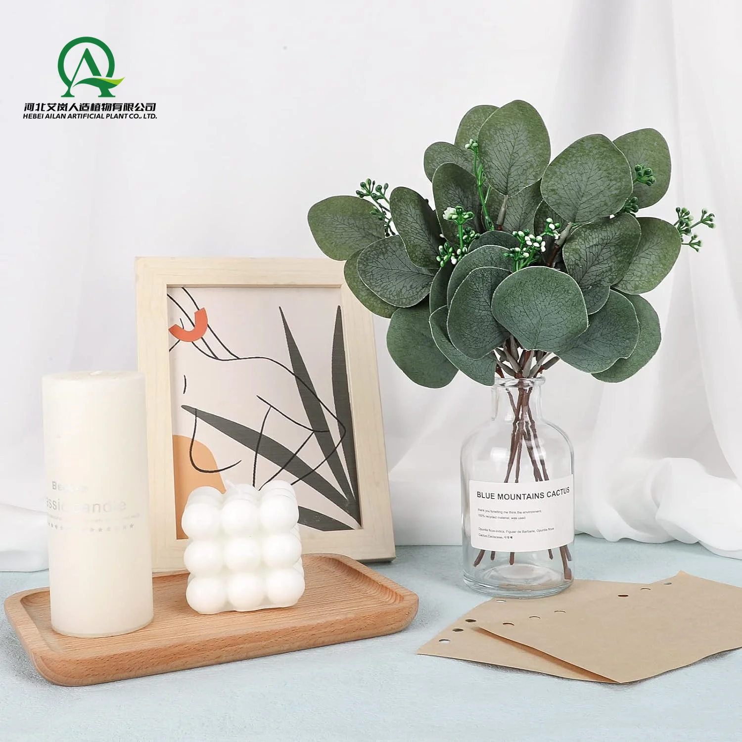 Künstliche Eukalyptus-Zweige Mit Samen – 3 Stück, Ca. 78 Cm Hoch, Perfekt Für Hochzeitsdeko, Vasen & Sträuße