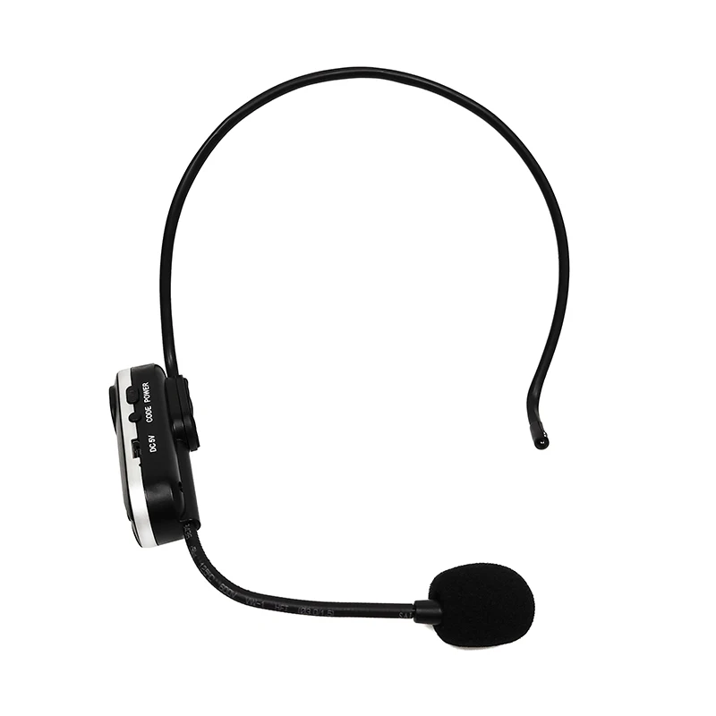 Wireless Head Mic System 2 In 1 Head-mounted Microphone Headset Uhf ...