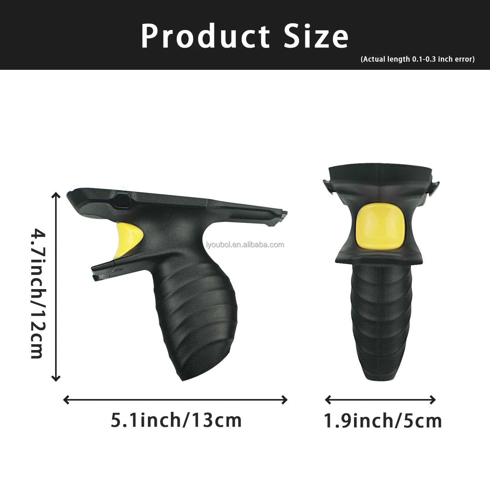 Pistol Grip Trigger Handle For Symbol Zebra TC70 TC72 TC75 TC70X TC75X TC77