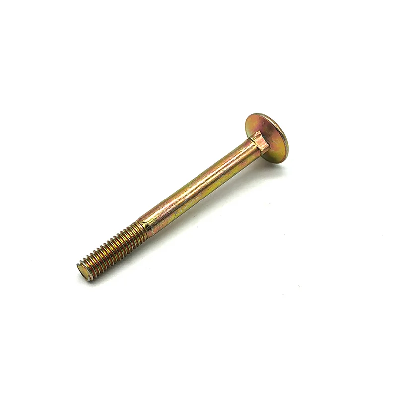 Custom Round Head Square Neck Black Zinc Plated Stainless Steel Carbon Steel Din603 Carriage Bolt