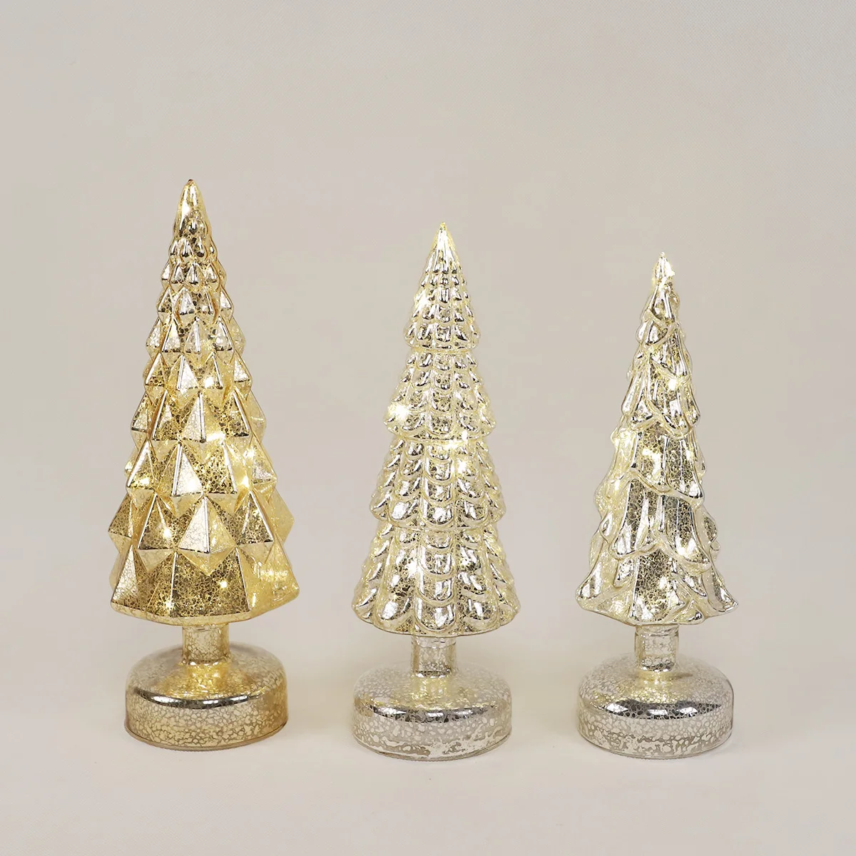 christmas decoracion small christmas glass crafts high quality christmas tree