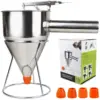 Silver-600ml with 4 spouts