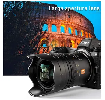 VILTROX 20mm F1.8 Full Frame Wide-Angle Fixed/Prime Manual Focus Lens for Nikon Z Mount Mirrorless Cameras Z7 Z6 detail image