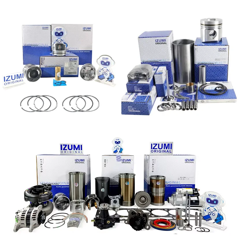 IZUMI ORIGINAL 4DR5 4DR7 Diesel Engine Parts Overhaul Rebuild Repair Liner Kit FOR MITSUBISHI