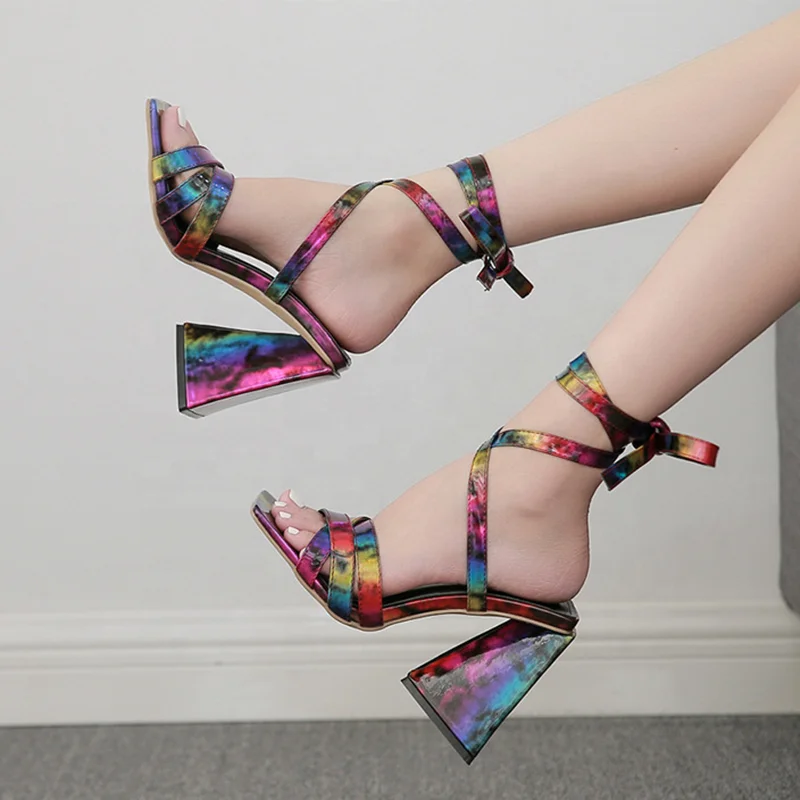Square Toe Chunky Heel Fashion Women 