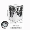 Silver, medium size, 50*40*30cm (base plate removable)