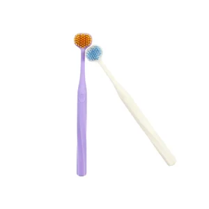 High Quality Dental Care 3 Sided Toothbrush for Home Customized Private Label Adults Plastic Toothbrush