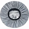 Chapeau en papier d'aluminium uni gris