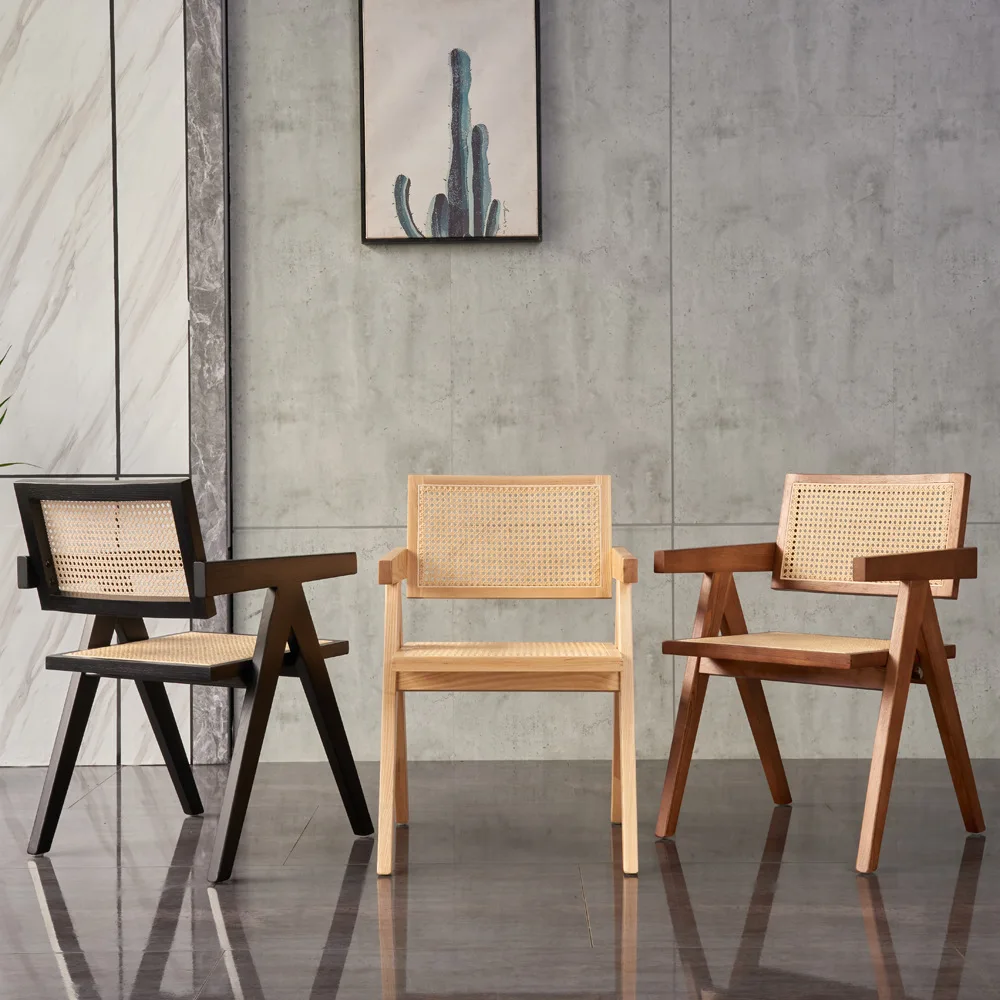 Лидер продаж стул из тикового дерева для ресторана деревянные стулья ротанга тростника античный изогнутый