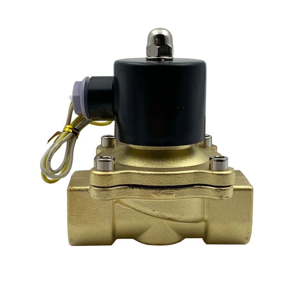 Airtac Type standard 2W250-25 1inch port size  2/2 Way Direct Acting Electric Brass Water solenoid v