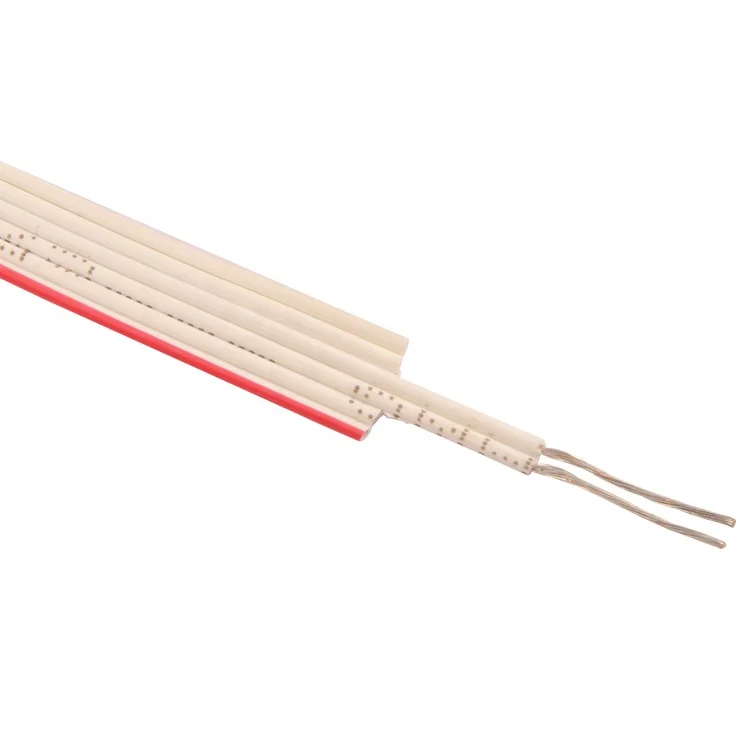XINYA Flexible 2 3 4 5 6 Copper Flat Cable UL2468 24AWG PVC Insulated 300V 80C Electrical Wire Price