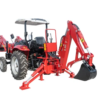 Three Point Hitch Mounted Tractor Backhoe And Subframe Mounted Backhoe ...