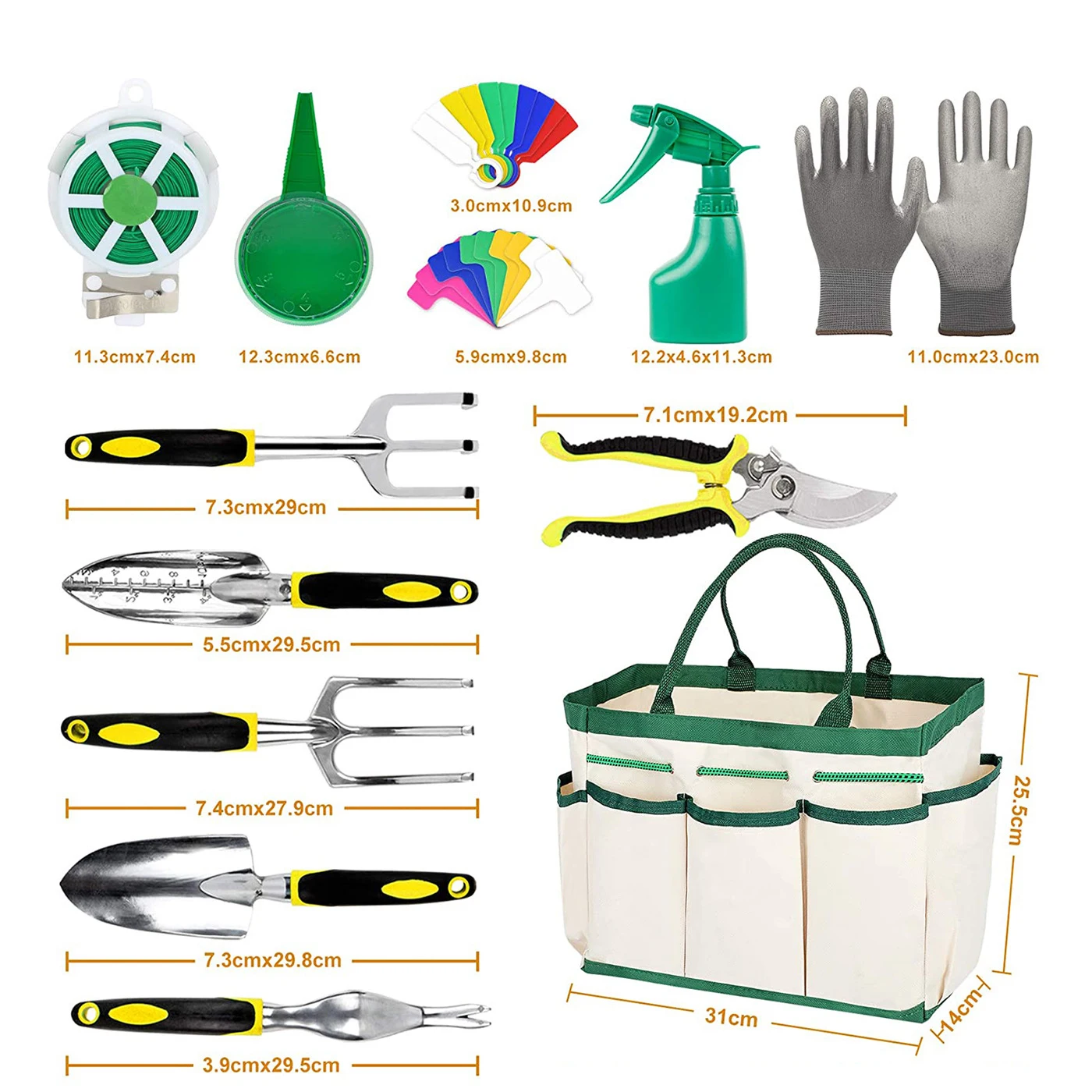 Supplies Gardening Tools Bag For Women Garden Hand Tools Set Kit With
