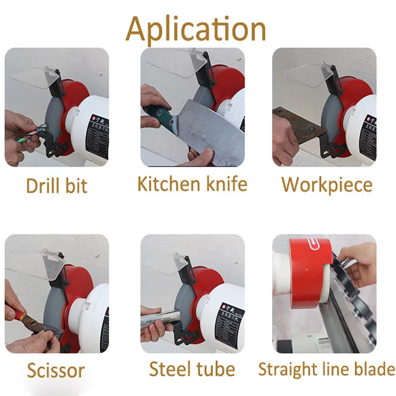 NEWEEK Manual Straight Scissor Crusher Chipper Knife Grinder Planer Blade Sharpening Machine
