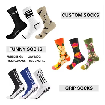 Low Moq Comfortable Personalize Own Custom Socks Custom logo Sports Socks
