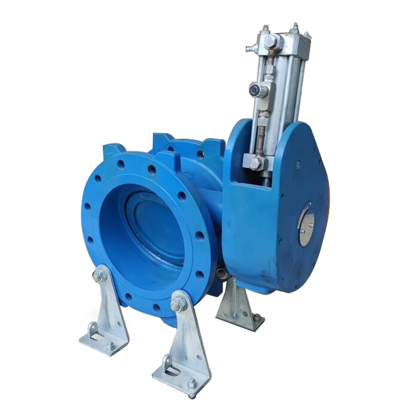 JIS SS304 WCB DI  Water Manual Medium Temperature General CE DIN BS ANSI DN500-2000 Hydraulic Slow Closing Butterfly Check Valve