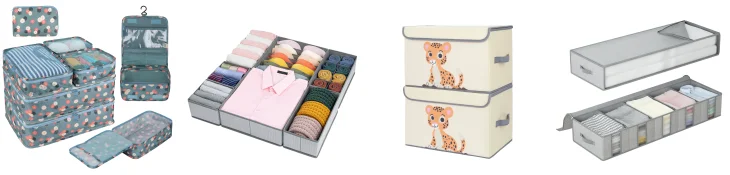 travel storage bag set