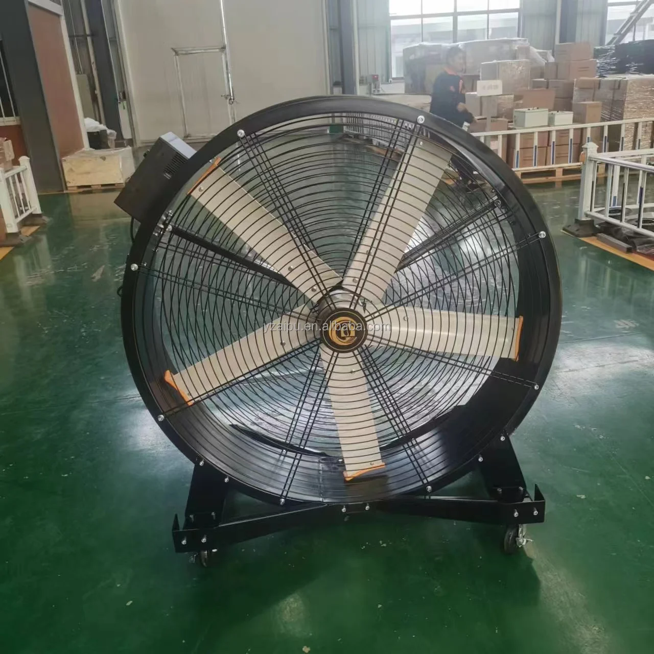 Pmsm Industrial Ventilation Fan, HVLS, 1500mm, Ceiling - detail 4