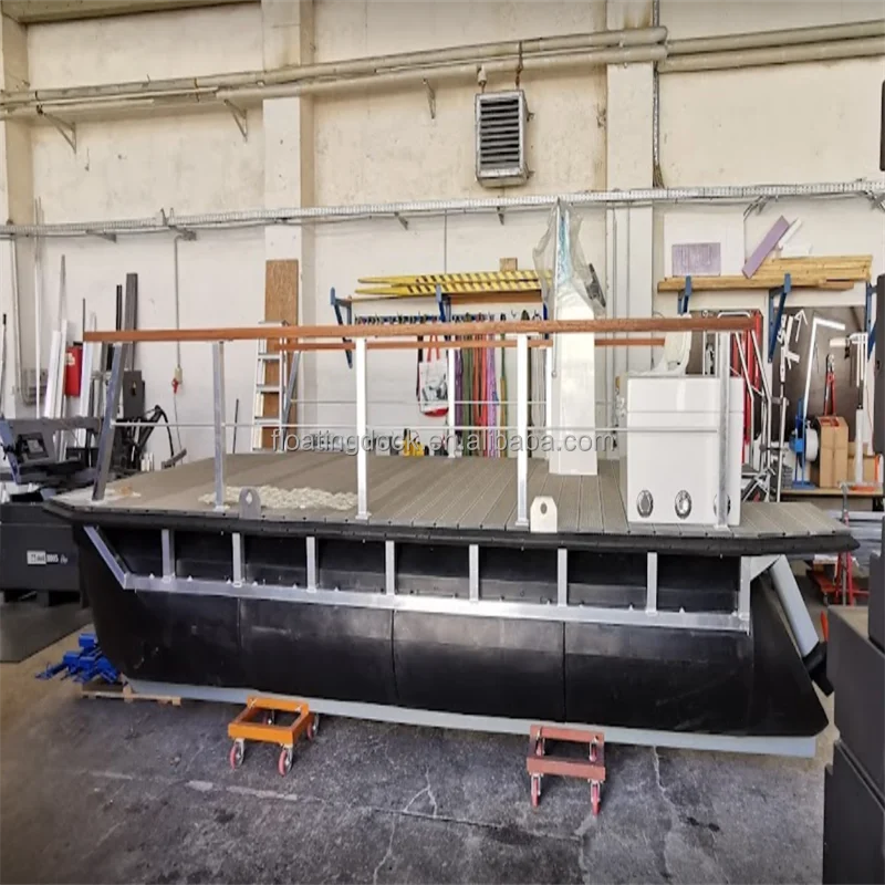 Pontoon Blocks Uv Protected Pontoon Bridge Plastic Pontoon Floats for Build Your House Boat on Water