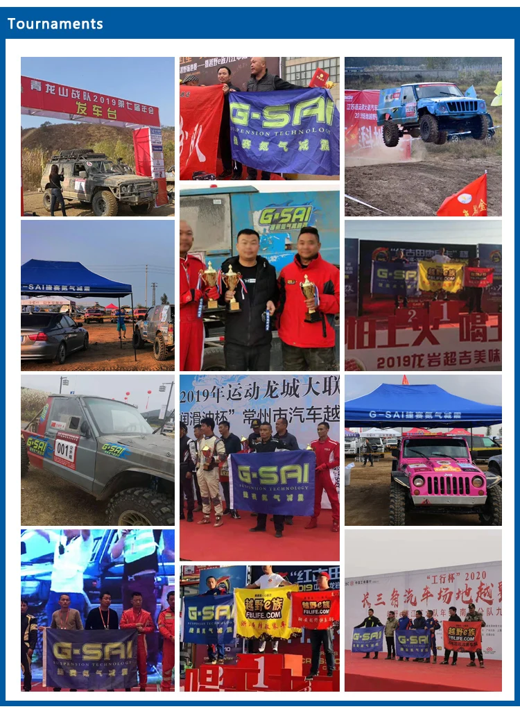 G.sai 4x4 Coilover Suspension Kits Off Road Electric Control Adjustable