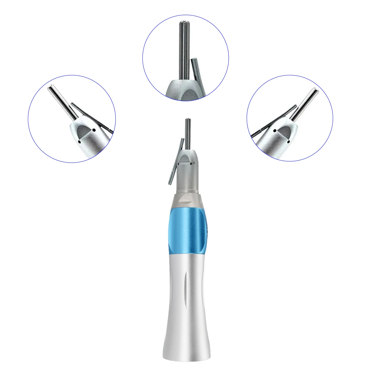 Dental Low Speed Air Motor Handpiece Straight Head External Spray Dental Surgical Handpiece With