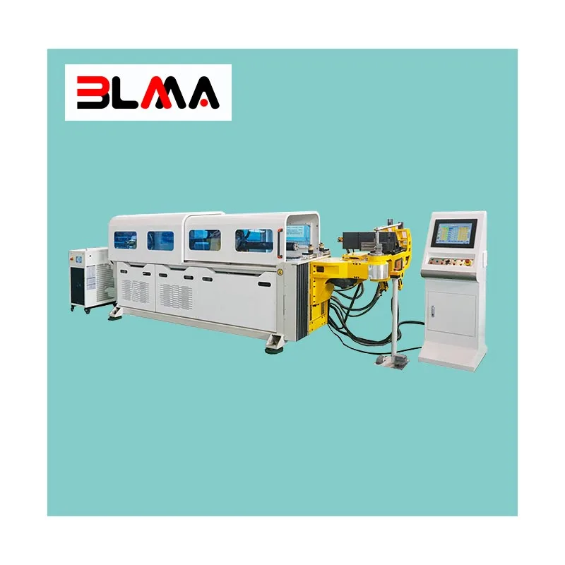 DW50CNC-5A-3SV Large Diameter Helical Greenhouse Round Metal 5 Axis Pipe Bending Machine