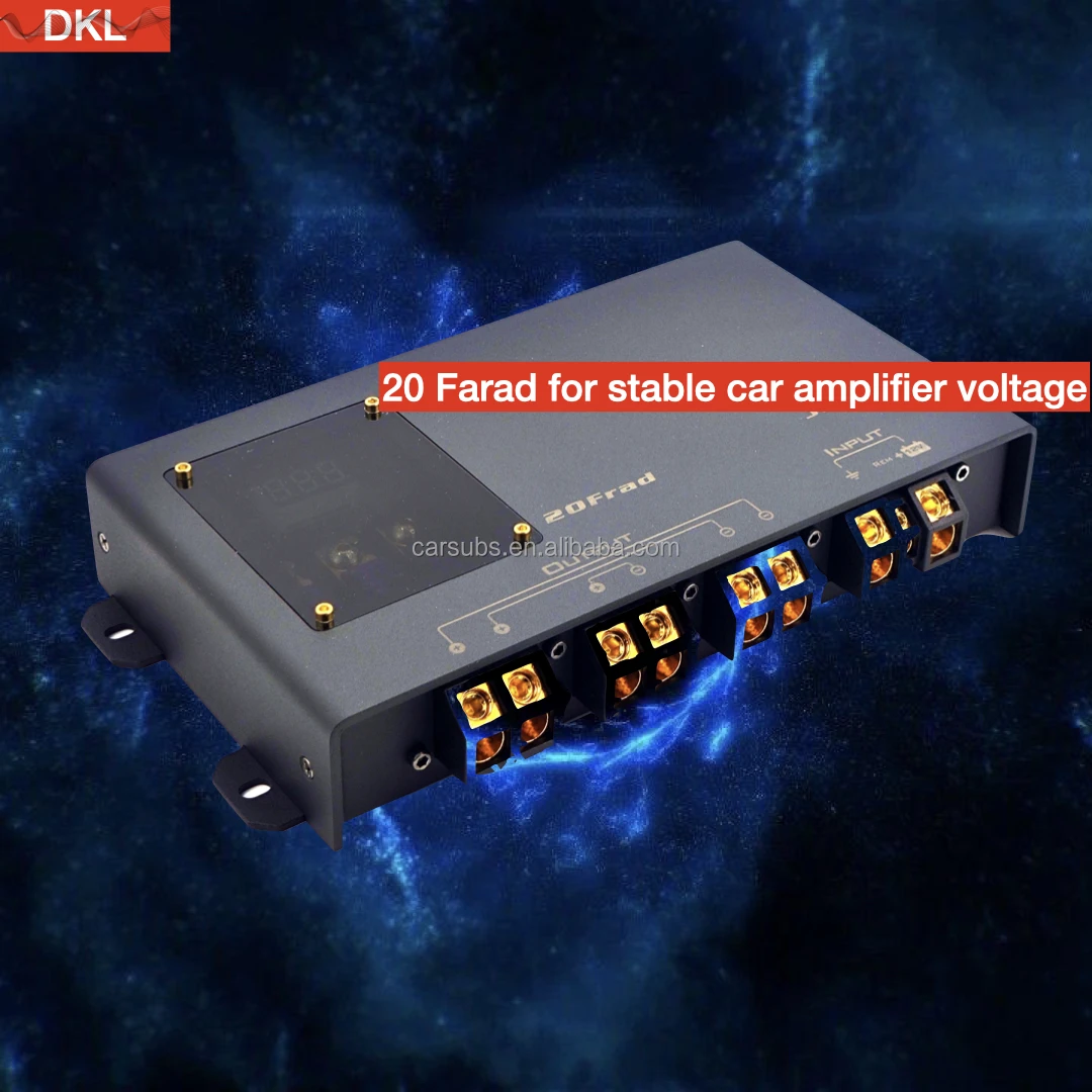 Car Stereo Batteries Super Capacitors Bank 200a 20 Farad Voltage Stable Capacitor Bank For Car