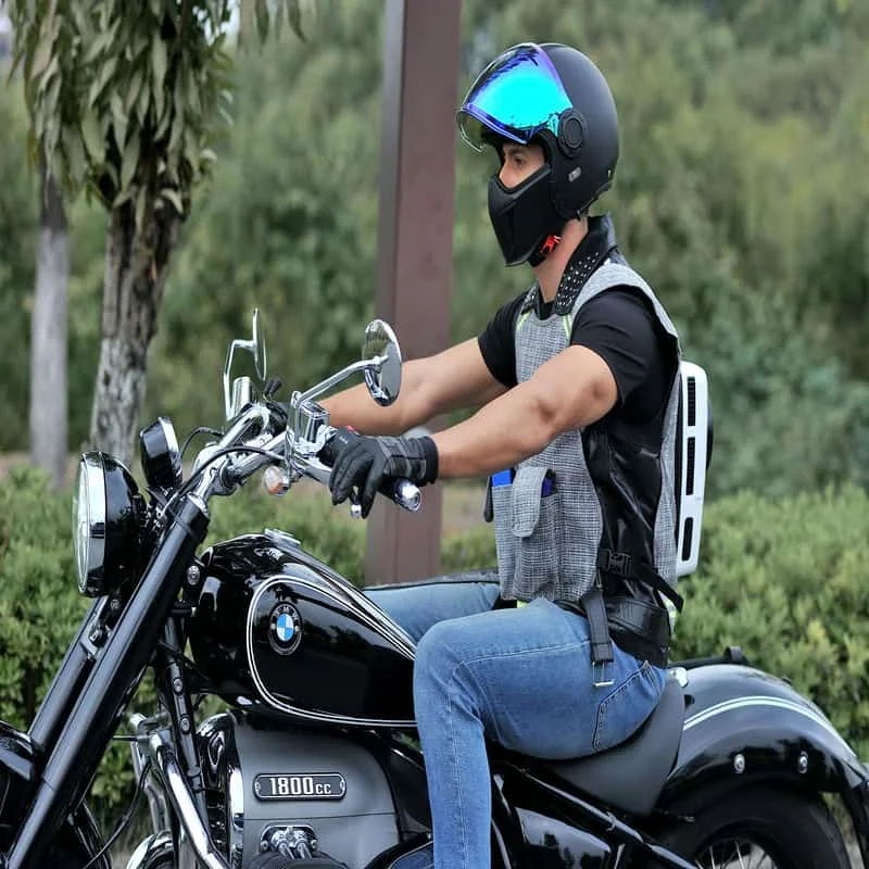 Helmet Cooling Vest For Motorcycle Riders LYSCHY Motorcycle