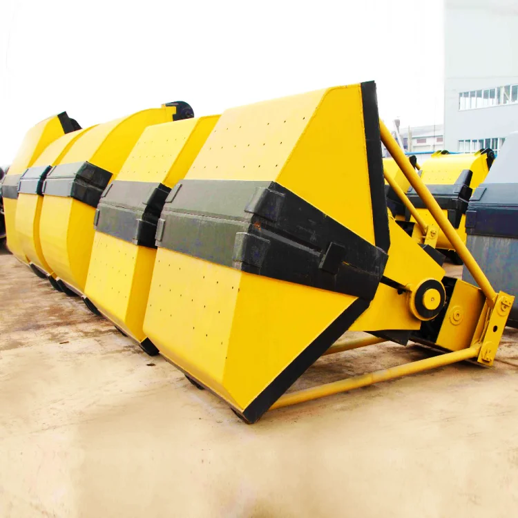 Wire Rope Push Support Grab Bucket Double Jaw Clamshell Electric or Hydraulic Excavator Clamshell Grab Bucket