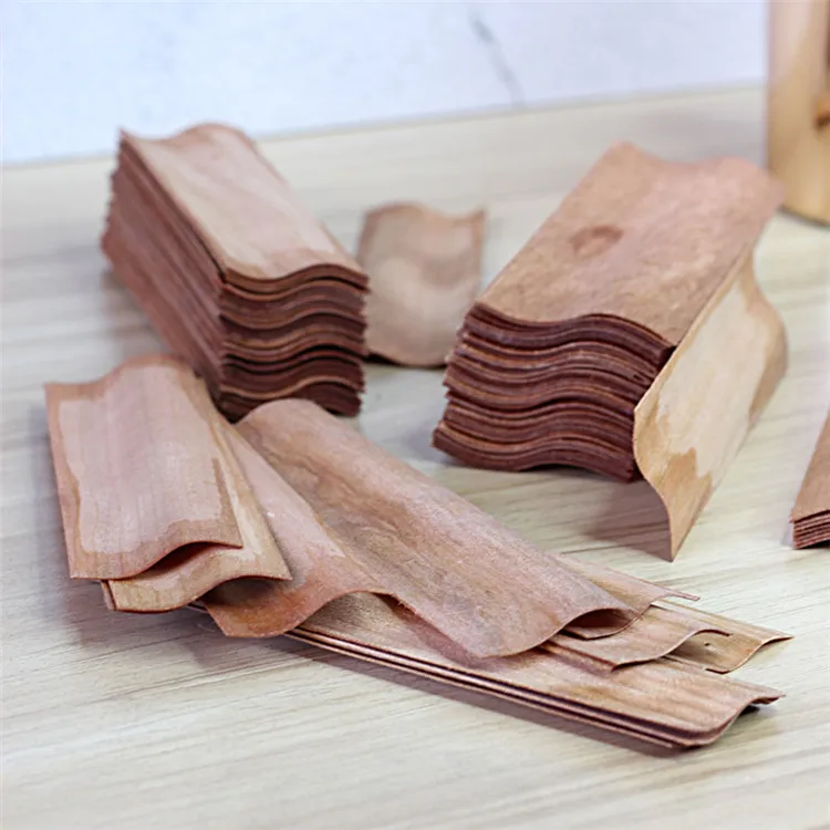 用于蜡烛制作的长木灯芯形状木芯套件