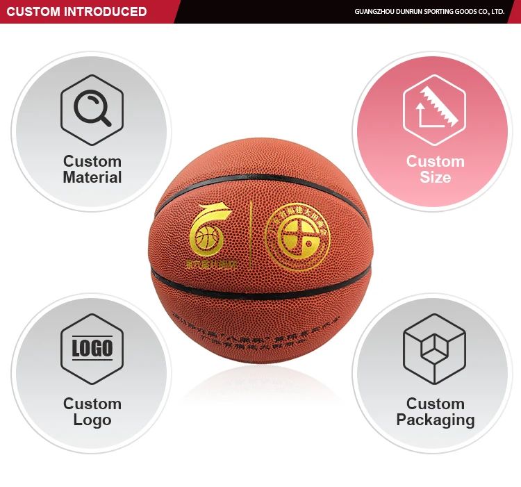 Оптовая продажа с завода баскетбольный мяч из искусственной кожи пользовательским логотипом стандартный размер 7 для взрослых спортивный