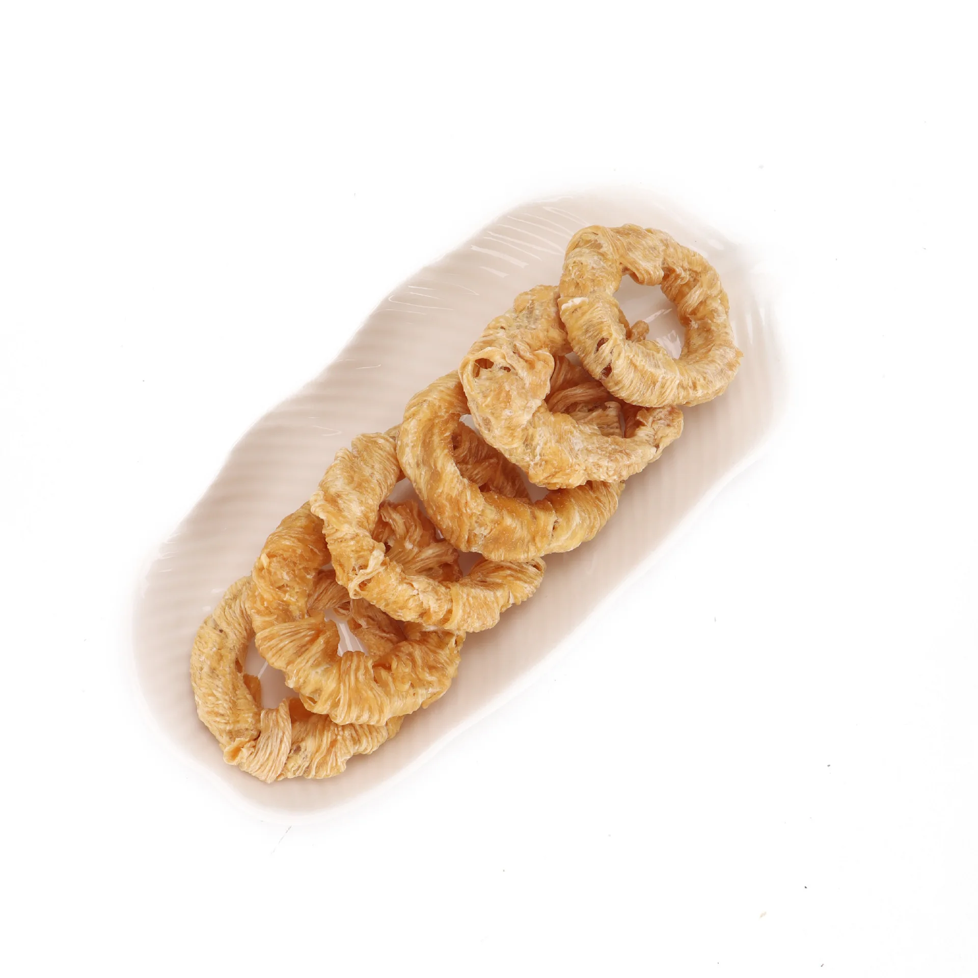 Durable Eco-friendly High-protein Chicken Duck Donut Shaped Pet Treats Vitamins Minerals Bite-Resistant Teeth Cleaning Snacks factory