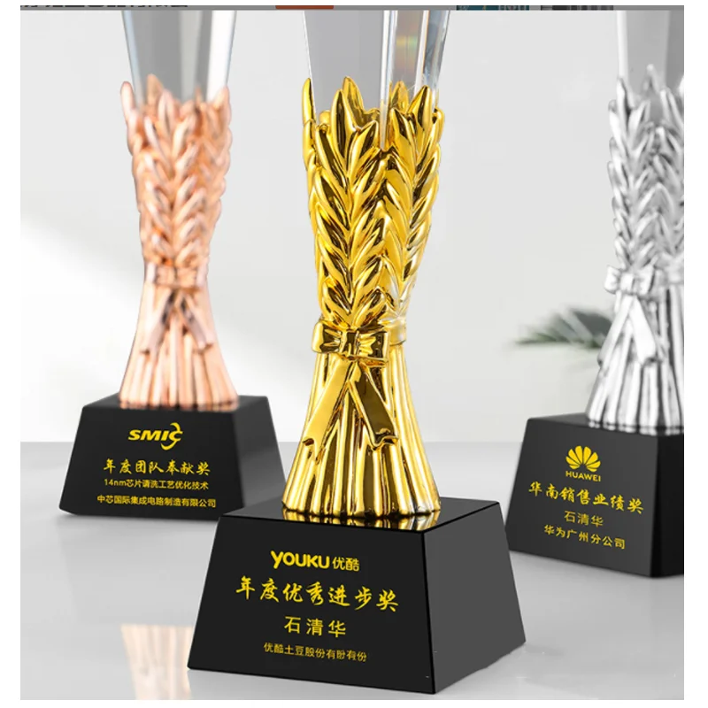 product shining  crystal crafts k9 crystal glass star customized metal trophy custom design golden resin awards plaques trophies-37