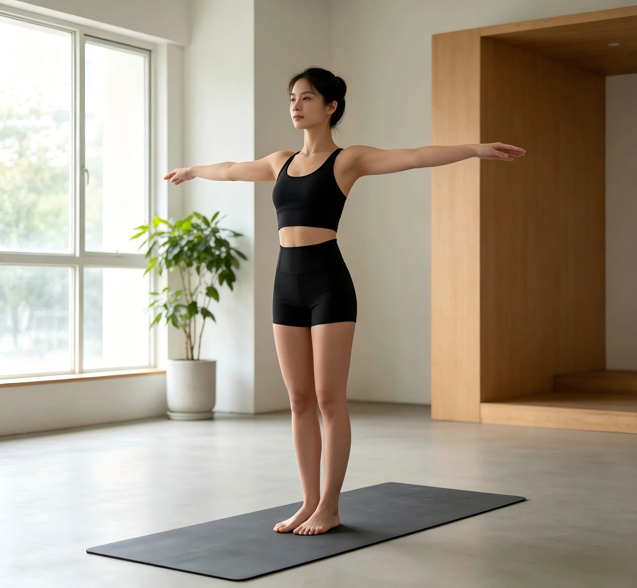 Oversized High-Waist Period Sports Short supplier reference image