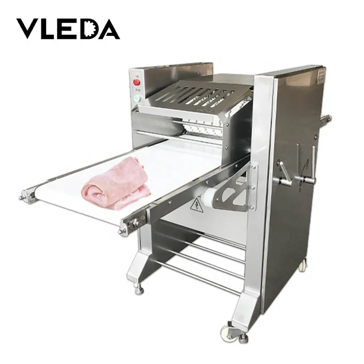 Factory Direct Pork Rind Meat Skinner Beef Lamb Pig Skin Remover Meat Peeler Cut Machine Restaurants Core Include Motor