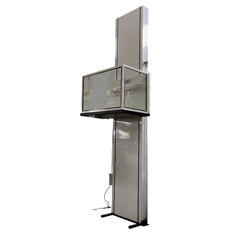 1m to 15m Mini  Cheap Vertical Home Lift Platform Equipped Hydraulic Cylinder