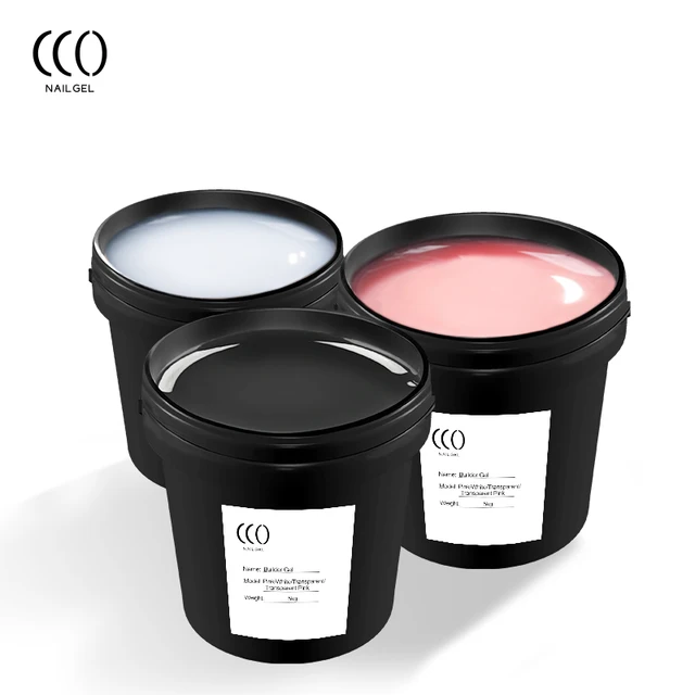CCO 1kg Good Cover 6 Colors New Gel Nail UV hard Stronger Extension Gel Build Nail Design Gel
